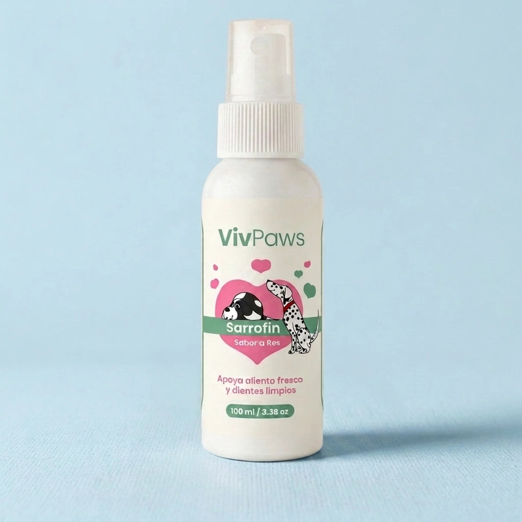 Sarrofin® — Spray Dental para Perros y Gatos